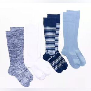 Tommie Copper NWT UltraTemp Compression Socks 4pk
